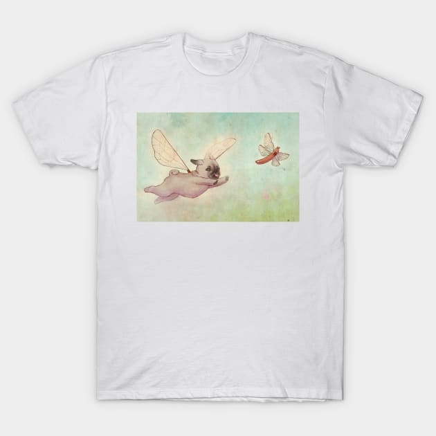 Bumblepug T-Shirt by Glasmond